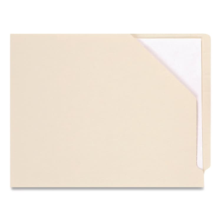 WESTERN STATES ENVELOPE CO File Pocket, End Tab, Letter Size, Manila, 100/Box (MAQ31514MAP) thumbnail 2