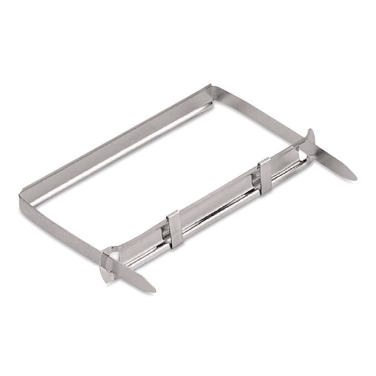 OFFICEMATE INTERNATIONAL CORP. Two-Prong File Fastener Sets, 2" Capacity, 2.75" Center to Center, Silver, 50/Box (OIC609114) thumbnail 2