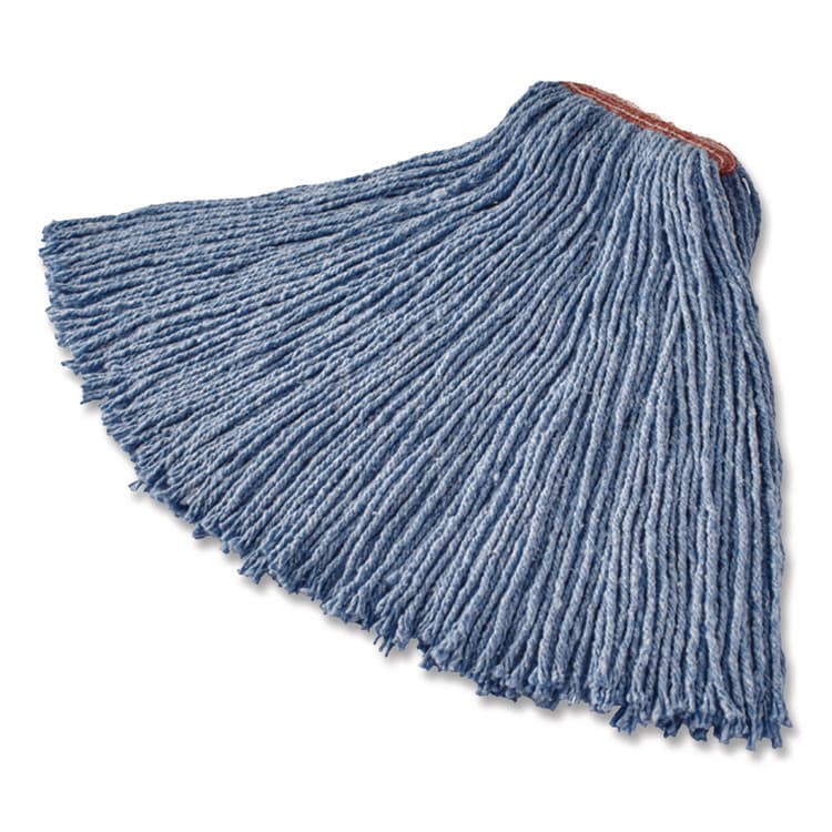 RUBBERMAID COMMERCIAL PROD. Dura Pro Blend Wet Mop, Cotton/Rayon/Synthetic, Medium, Blue (RCPFGF51700BL00)