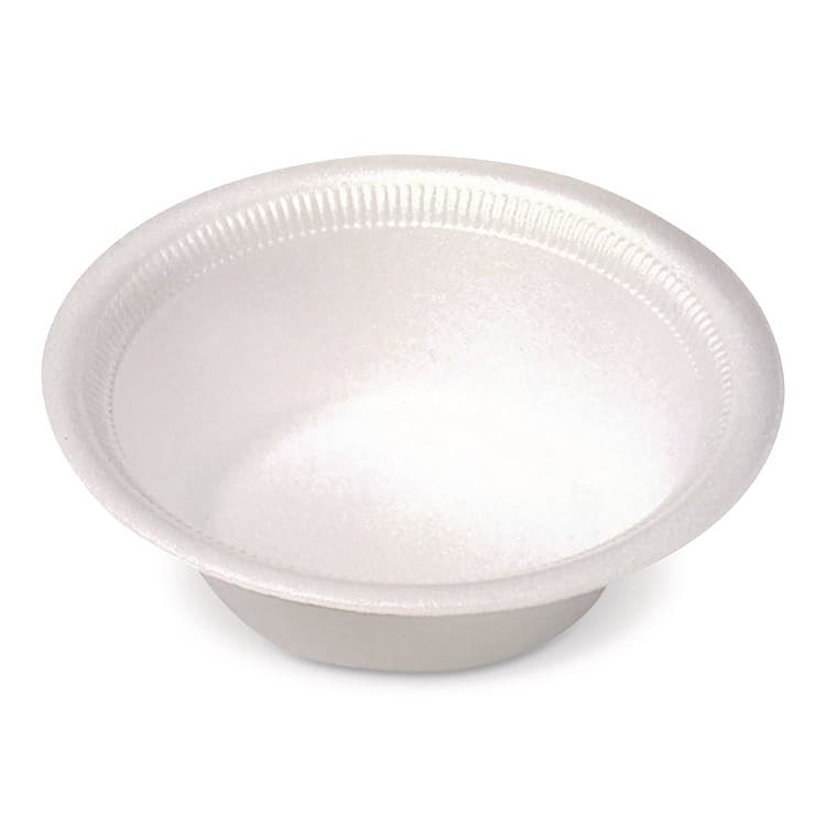 DART Concorde Foam Bowls, 12 oz, White, 125/Pack (DCC12BWWCRPK)