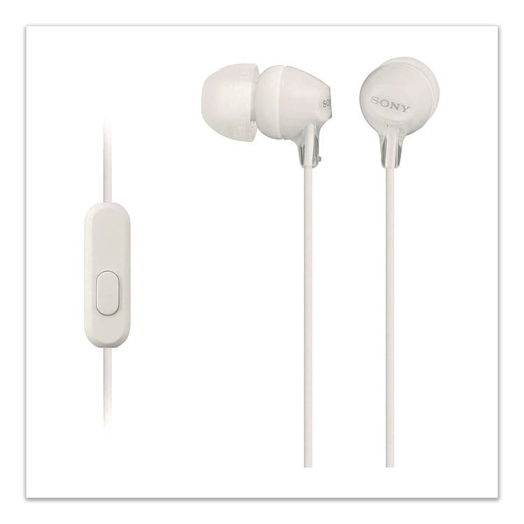 SONY ELECTRONICS, . MDREX15AP Fashion Color EX Earbuds, White (SON1668136) thumbnail 2