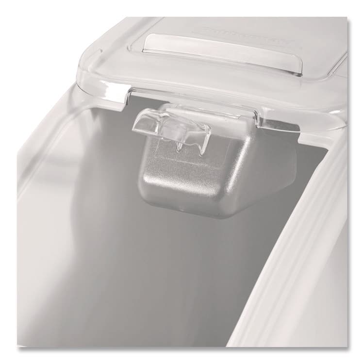 RUBBERMAID COMMERCIAL PROD. ProSave Mobile Ingredient Bin, 20.57 gal, 13.13 x 29.25 x 28, White, Plastic (RCP360088WHI) thumbnail 3