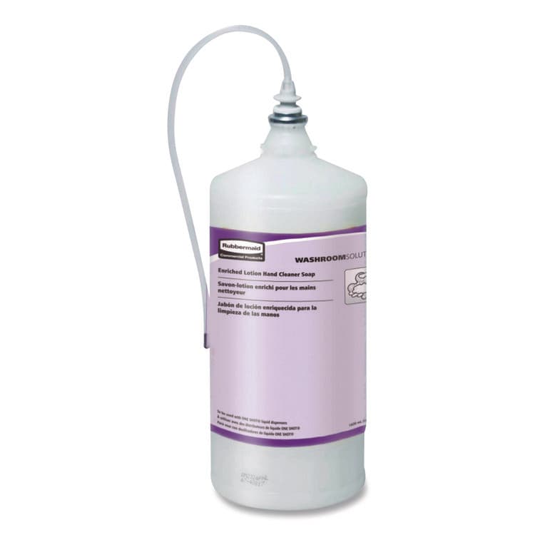 RUBBERMAID COMMERCIAL PROD. Green Seal Certified Lotion Soap Refill, Honeysuckle Scent, 800 mL, 4/Carton (RCP4013131)