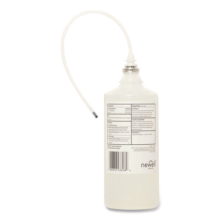 RUBBERMAID COMMERCIAL PROD. One Shot Antibacterial Enriched Lotion Soap Refill, Floral Scent, 800 mL, 4/Carton (RCP2018582CT) thumbnail 2