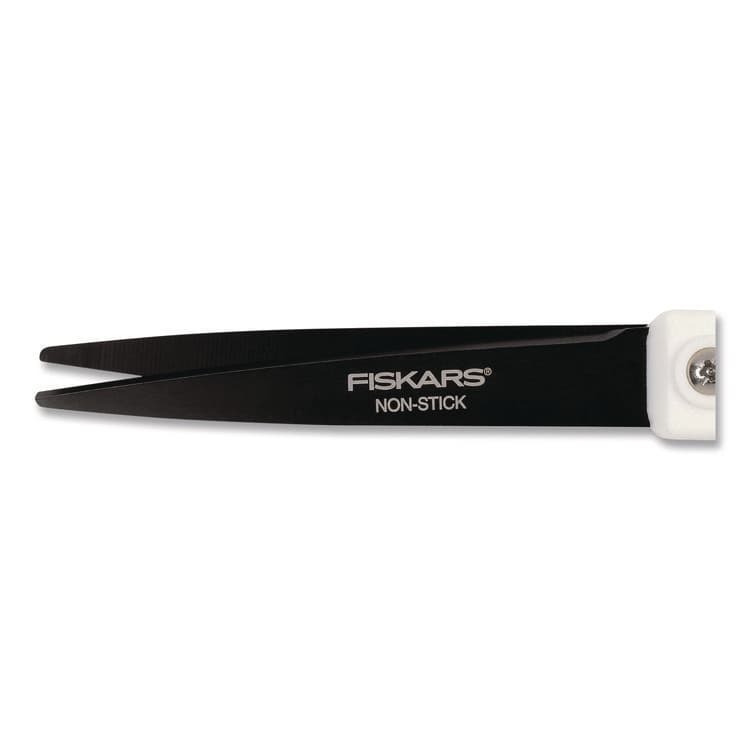 FISKARS MANUFACTURING CORP Premier SoftGrip Nonstick Scissors, 9.75" Long, 8" Cut Length, Offset White Handle (FSK1069764) thumbnail 4