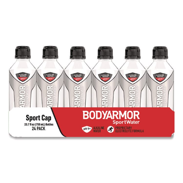 COCA-COLA SportWater Alkaline Water, 23.67 oz Bottle, 24/Pack (BDA1007011) thumbnail 3