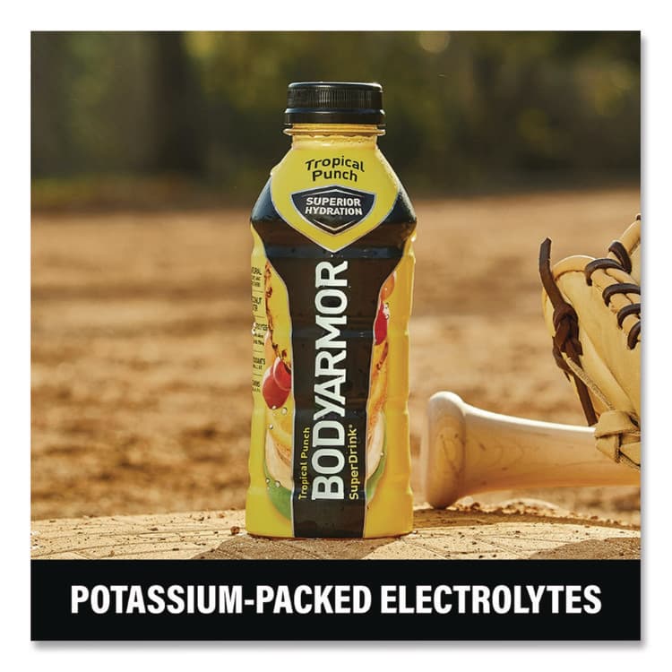 COCA-COLA SuperDrink Sports Drink, Tropical Punch, 16 oz Bottle, 12/Pack (BDA10000814) thumbnail 4