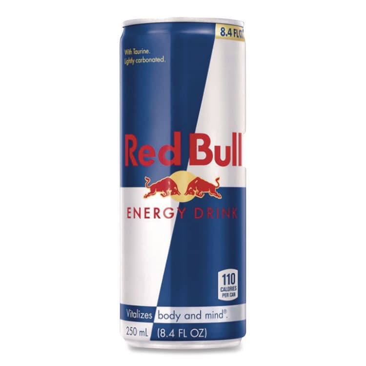 RED BULL GMBH Energy Drink, Original Flavor, 8.4 oz Can, 24/Carton (RDB99124) thumbnail 2