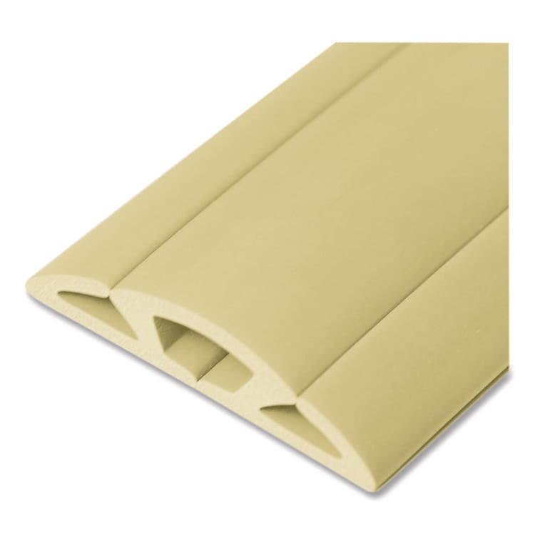 RUBBO INTERNATIONAL Cord Protector and Concealer, 2.6" x 5 ft, Beige (RBOUTWCP501BG)