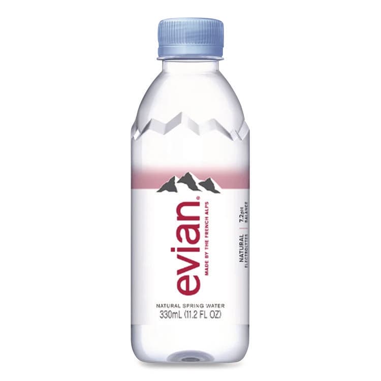 DANONE Natural Spring Water, 11.2 oz Bottle, 24/Carton (EVNEVI11201) thumbnail 2