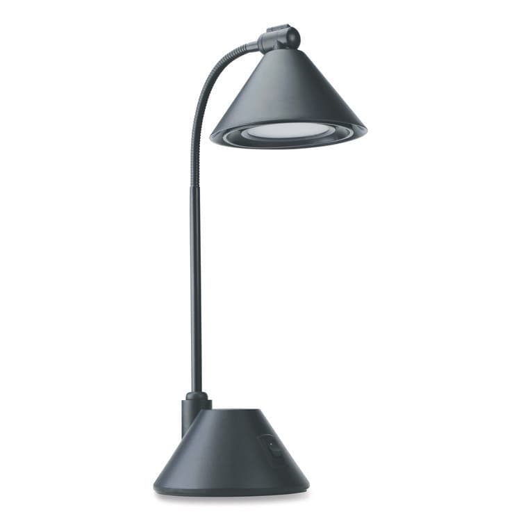 ALERA LED Task Lamp, 5.38w x 9.88d x 17h, Black (ALELED931B)
