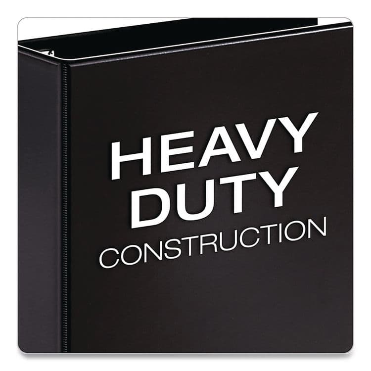 CARDINAL BRANDS . Premier Easy Open Locking Slant-D Ring Binders, 3 Rings, 5" Capacity, 11 x 8.5, Black (CRD18762) thumbnail 2