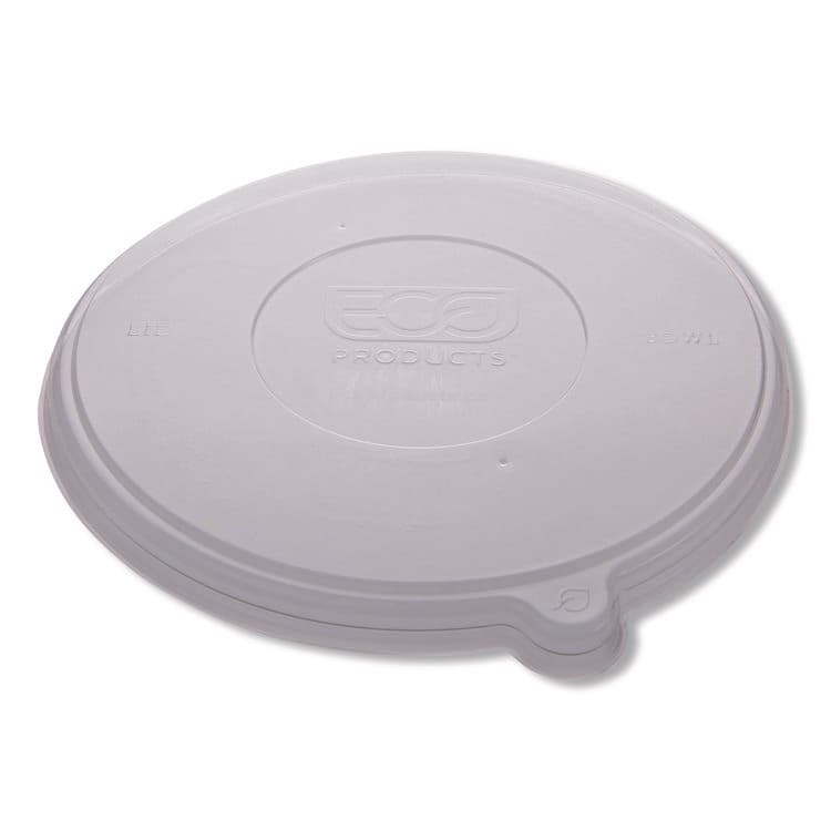 ECO-PRODUCTS,INC. Worldview 100 Percent Recycled Content Lid, 7.93" Diameter x 0.6" h, Clear, 400/Carton (ECOEPBLRLID)