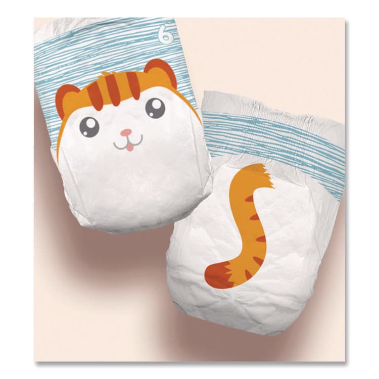FIRST QUALITY PRODUCTS Premium Jumbo Diapers, Size 6, 35 lbs and Up, 92/Carton (CTJCR6001) thumbnail 2