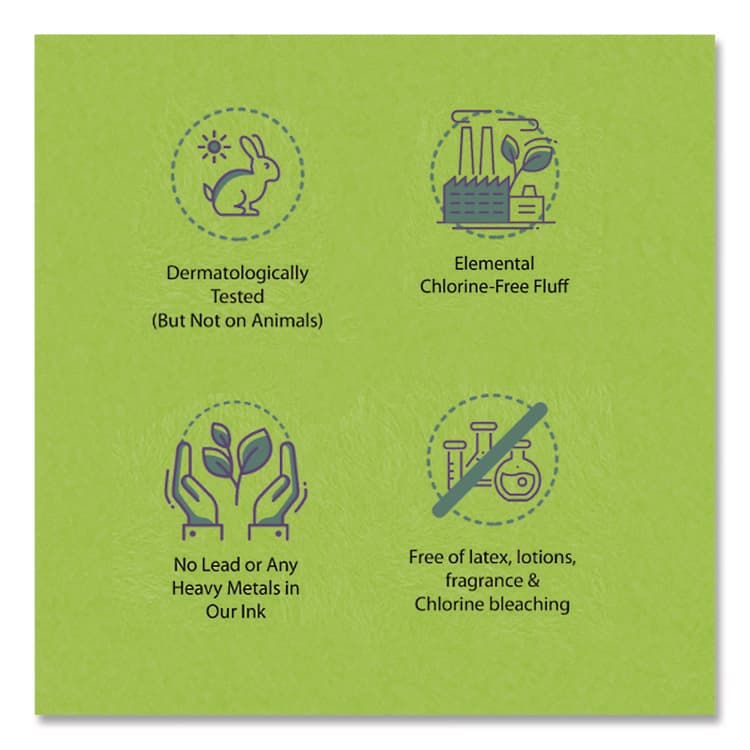 FIRST QUALITY PRODUCTS Premium Jumbo Diapers, Size 7, 41 lbs and Up, 80/Carton (CTJCRD701) thumbnail 3