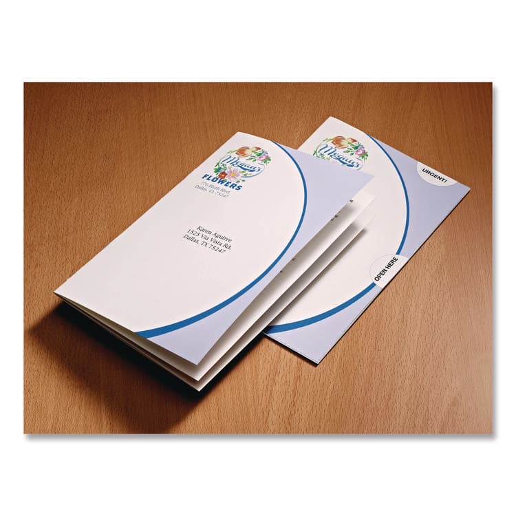 AVERY PRODUCTS CORPORATION Printable Mailing Seals, 1.5" dia, White, 6/Sheet, 40 Sheets/Pack (AVE5278) thumbnail 3