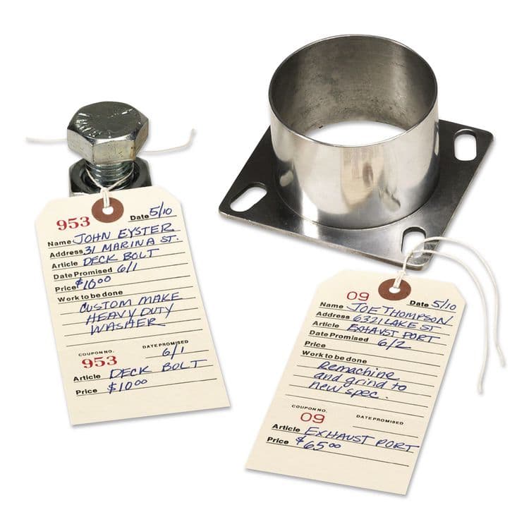 AVERY PRODUCTS CORPORATION Repair Tags, 5.25 x 2.63, Manila, 500/Box (AVE15030) thumbnail 2