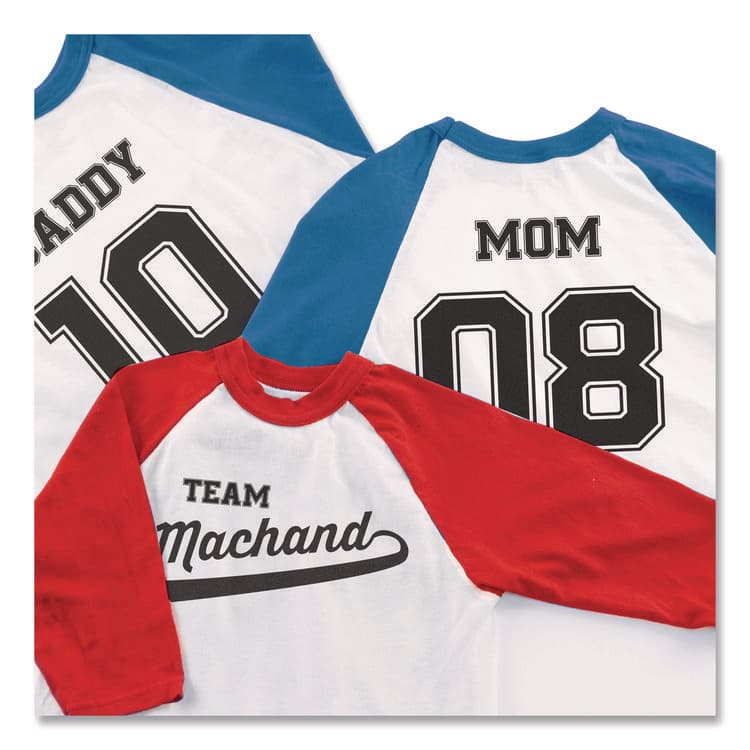 AVERY PRODUCTS CORPORATION Fabric Transfers, For Light-Colored Fabrics, 8.5 x 11, White, 6/Pack (AVE3271) thumbnail 4