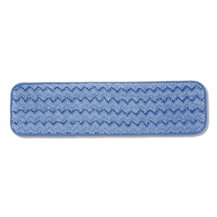 RUBBERMAID COMMERCIAL PROD. Microfiber Wet Mop Pad, 18", Blue (RCPFGQ41000BL00) thumbnail 2