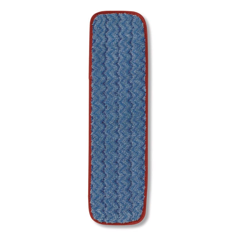 RUBBERMAID COMMERCIAL PROD. Microfiber Wet Mop Pad, 18", Red, 12/Carton (RCPFGQ41000RD00)