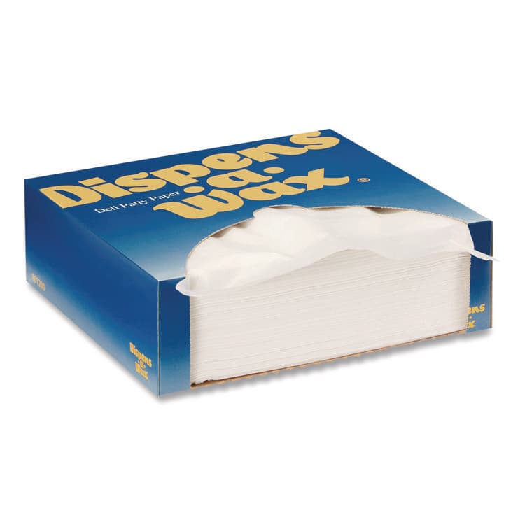DIXIE FOOD SERVICE Dispens-A-Wax Waxed Deli Patty Paper, 6 x 6, 1,000/Box, 10 Boxes/Carton (DXE801200) thumbnail 4