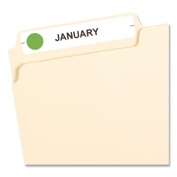 AVERY PRODUCTS CORPORATION Handwrite Only Self-Adhesive Removable Round Color-Coding Labels, 0.5" dia, Neon Green, 60/Sheet, 14 Sheets/Pack, (5052) (AVE05052) thumbnail 2