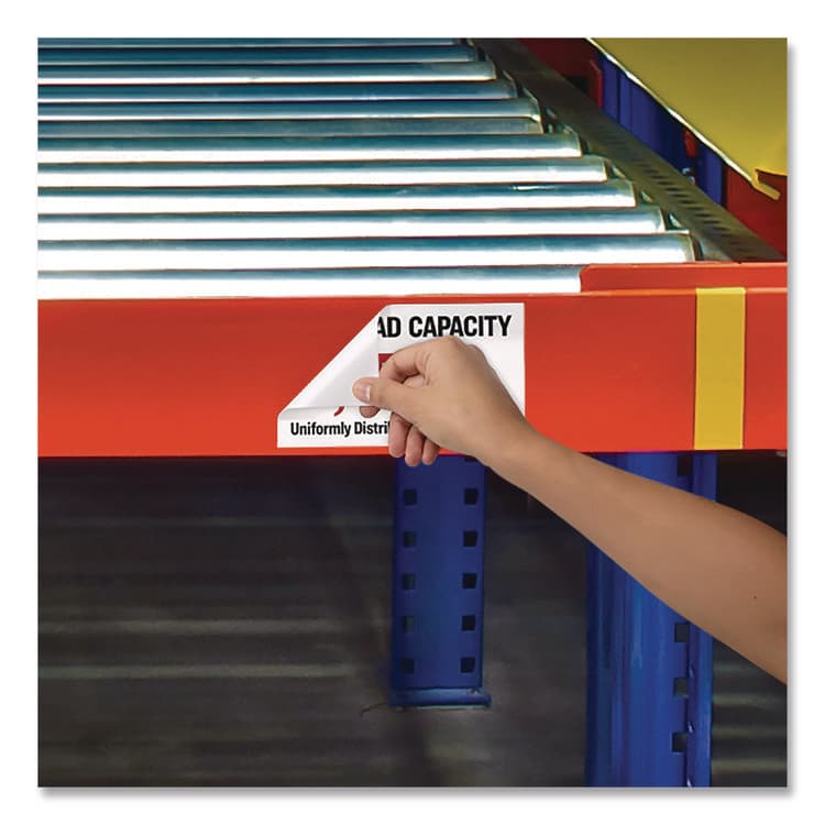 AVERY PRODUCTS CORPORATION Surface Safe ID Labels, Inkjet/Laser Printers, 2 x 3.5, White, 10/Sheet, 25 Sheets/Pack (AVE61503) thumbnail 2