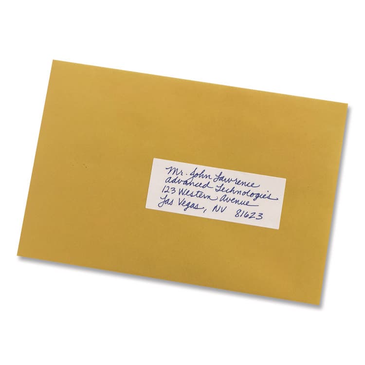 AVERY PRODUCTS CORPORATION Removable Multi-Use Labels, Inkjet/Laser Printers, 1.5 x 4, White, 3/Sheet, 50 Sheets/Pack, (5452) (AVE05452) thumbnail 4