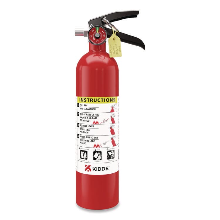 KIDDE ProLine Dry-Chemical Commercial Fire Extinguisher, 1-A:10-B:C (KID21032136)