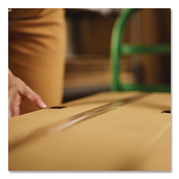 SHURTAPE TECHNOLOGIES MAX Packaging Tape with Dispenser, 1.5" Core, 1.88" x 22 yds, Crystal Clear, 6/Box (DUC284983) thumbnail 4