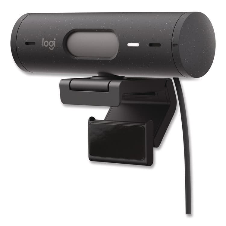 LOGITECH, . Brio 505 Plug and Play Webcam, 1920 pixels x 1080 pixels, 4 Mpixels, Graphite (LOG960001522) thumbnail 4