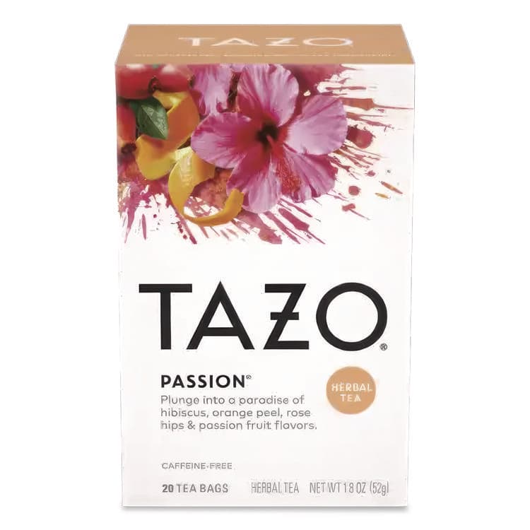 STARBUCKS COFFEE COMPANY Tea Bags, Passion, 20/Box (TZOTAZ20045BX)