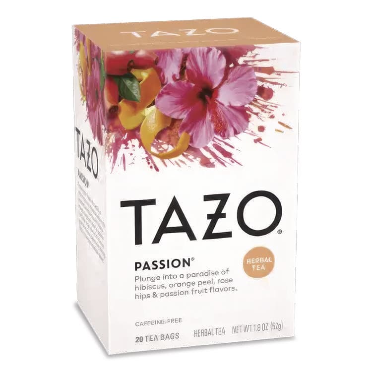 STARBUCKS COFFEE COMPANY Tea Bags, Passion, 20/Box (TZOTAZ20045BX) thumbnail 2
