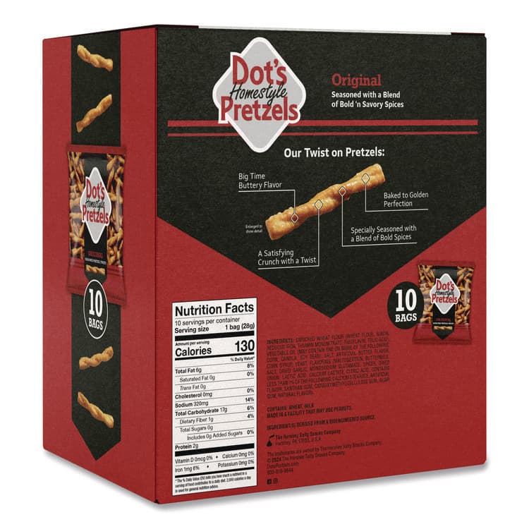 PEPSICO Original Pretzels, 1 oz Bag, 10/Box (DOODDP71943) thumbnail 2