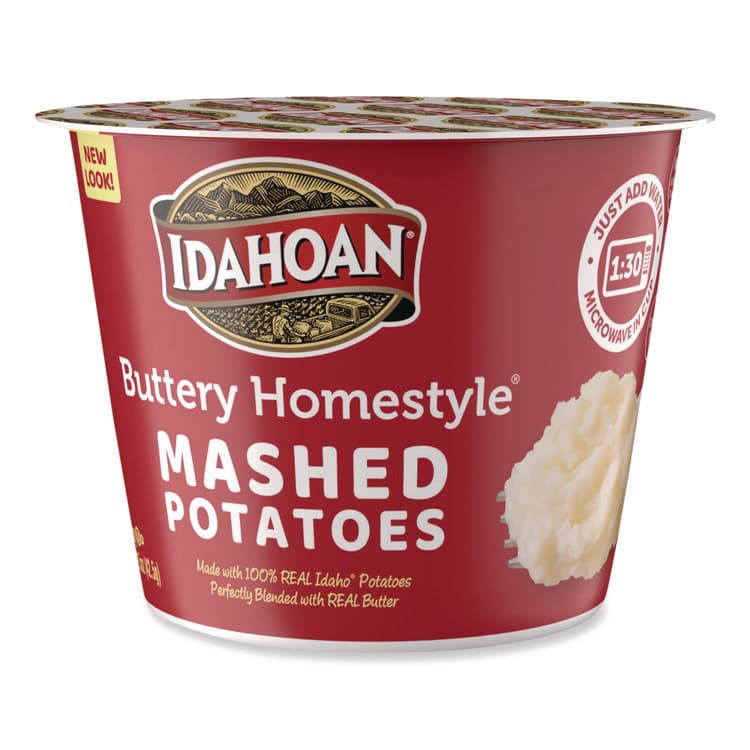 IDAHOAN FOODS LLC Buttery Homestyle Mashed Potatoes, 1.5 oz Cup, 10/Carton (IDHIDA33141)