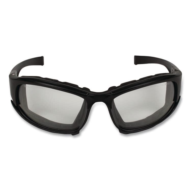 KIMBERLY CLARK V50 Calico Safety Eyewear with Head Strap, Black Full Frame, Clear Dual Anti-Fog Lens (ANS25672EA) thumbnail 2