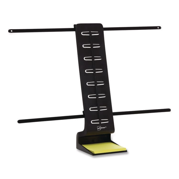 NOTETOWER Desktop Pro Double-Wide Document Stand, Holds Up to 2 Legal Size Sheets, Plastic, Black (NWRNTR3001) thumbnail 2