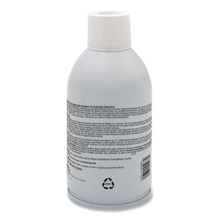 ZEP . Premium Metered Air Freshener Refill, Citrus, 7.1 oz Aerosol Spray, 12/Carton (TMS1042781) thumbnail 2