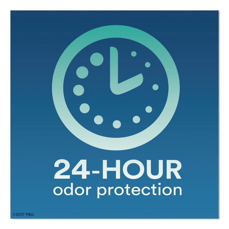 PROCTER & GAMBLE Invisible Solid Anti-Perspirant and Deodorant, Powder Fresh Scent, 1.7 oz Stick (PGC12442) thumbnail 3