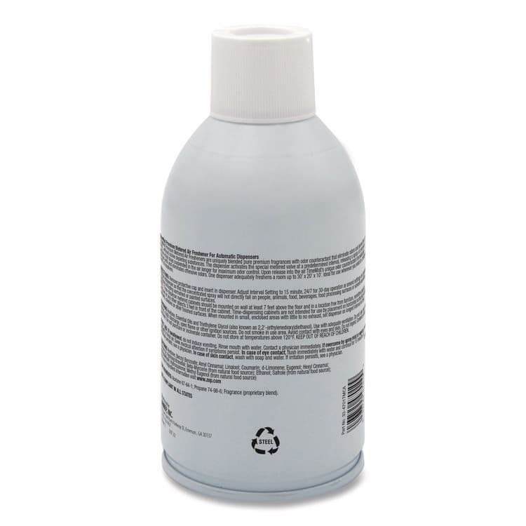 ZEP . Premium Metered Air Freshener Refill, Dutch Apple and Spice, 7.1 oz Aerosol Spray, 12/Carton (TMS1042818) thumbnail 3