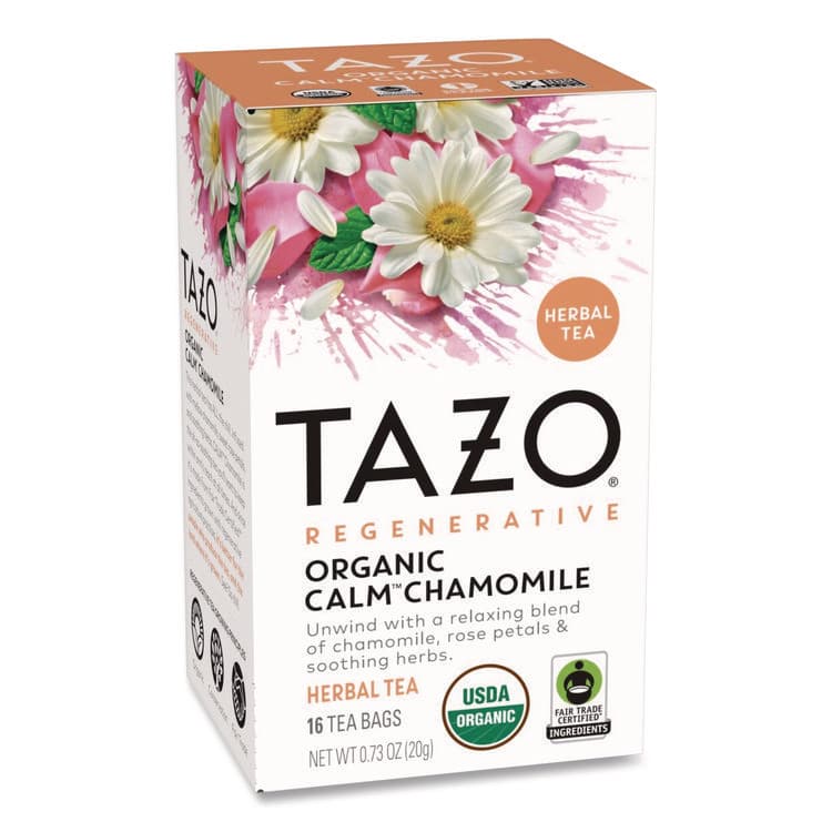STARBUCKS COFFEE COMPANY Tea Bags, Organic Calm Camomile, 16/Box (TZOTAZ00354BX) thumbnail 2