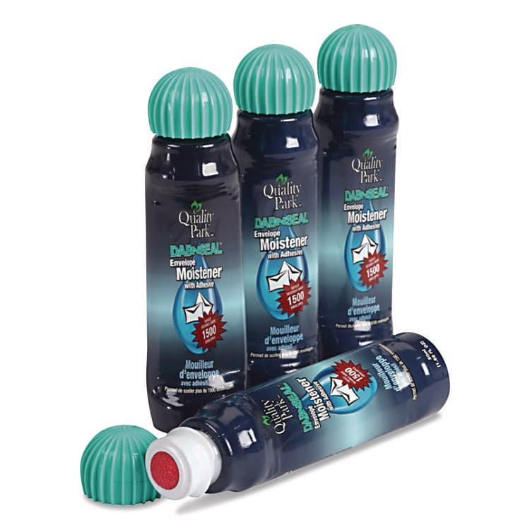 QUALITY PARK PRODUCTS Dab n' Seal Envelope Moistener with Adhesive, 1.69 oz, 4/Pack (DAS56766) thumbnail 2