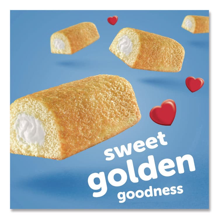 HOSTESS BRANDS Twinkies and Chocolate CupCakes Variety Pack, (2) 13.58 oz 10 Pack Twinkies and (2) 12.7 oz 8 Pack CupCakes/Carton (GRR60004134) thumbnail 4