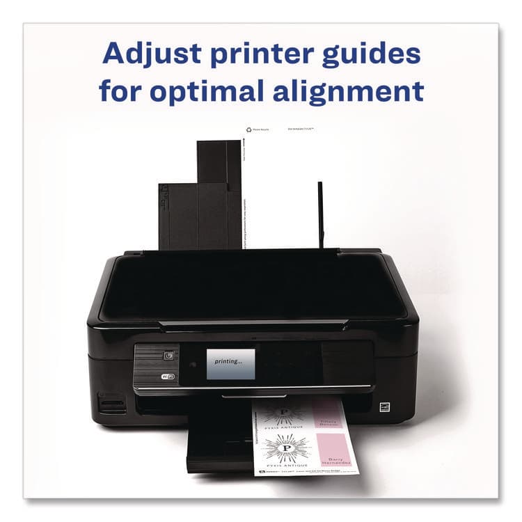 AVERY PRODUCTS CORPORATION Necklace-Style Badge Holder w/Laser/Inkjet Insert, Top Load, 4 x 3, WE, 50/Box (AVE74520) thumbnail 4