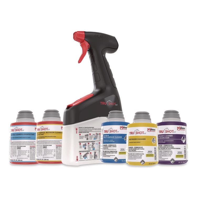 SC JOHNSON TruShot 2.0 Power Cleaner, Fresh Scent, 9 oz Cartridge, 4/Carton (SJN379842) thumbnail 3
