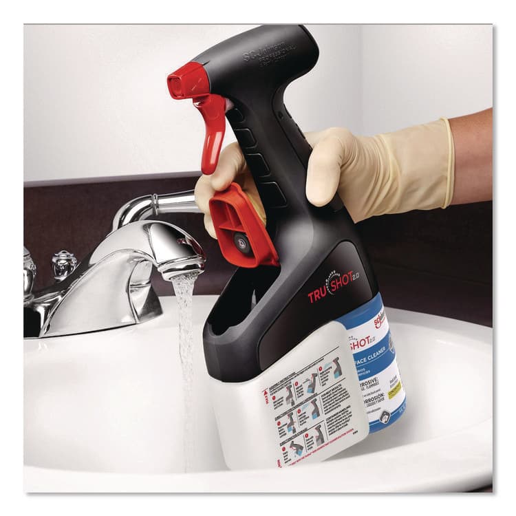 SC JOHNSON TruShot 2.0 Glass and Multisurface Cleaner, Fresh Scent, 9 oz Cartridge, 4/Carton (SJN379846) thumbnail 2