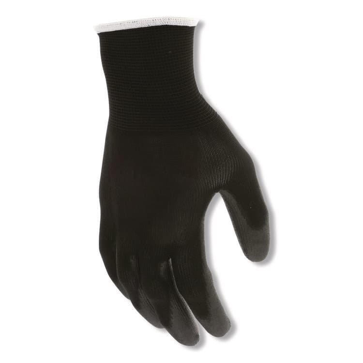 MCR SAFETY Work Gloves, 10" Long, Medium, Black, 12 Pairs (CRWB96699MDZ)