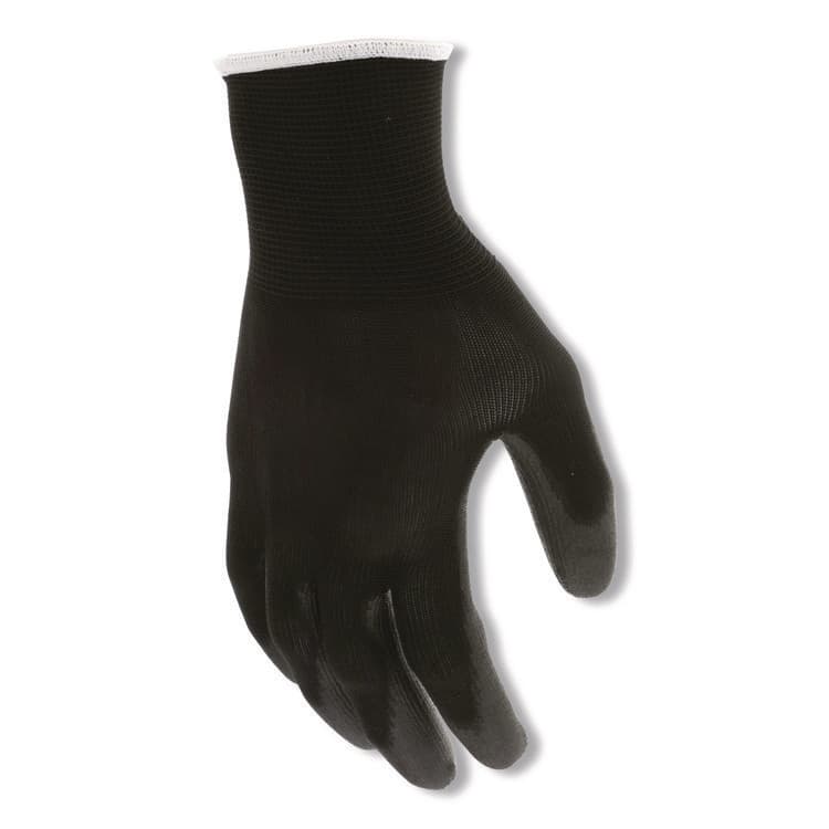 MCR SAFETY Work Gloves, 10" Long, X-Large, Black, 12 Pairs (CRWB96699XLDZ)