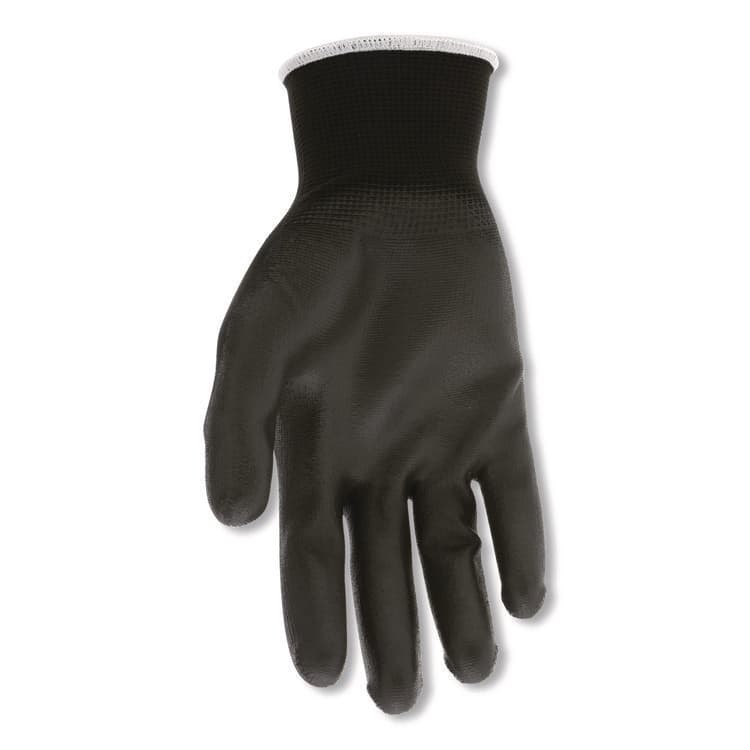 MCR SAFETY Work Gloves, 10" Long, X-Large, Black, 12 Pairs (CRWB96699XLDZ) thumbnail 4