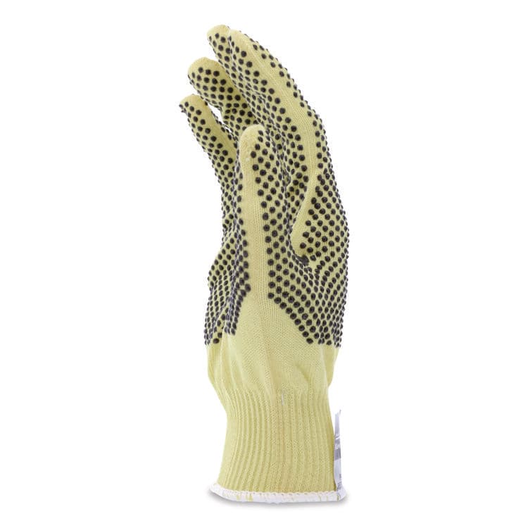 MCR SAFETY CutPro Kevlar Gloves, Reversible, 10" Long, Small, Yellow/Black, Pair (CRW9396S) thumbnail 3